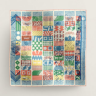 Twilly au Bloc Liste Vernie scarf 90 | Hermès Mainland China